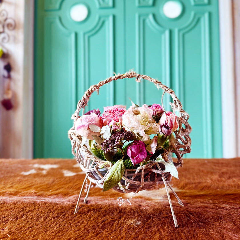 「ムーンアレンジ 」フリーズドライフラワーインテリアシリーズ