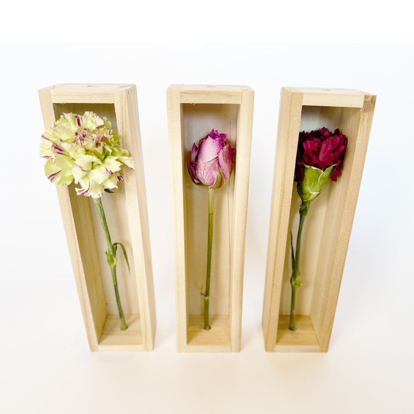 ゼロフラワー「花いちりん」S　フリーズドライフラワーインテリアシリーズ