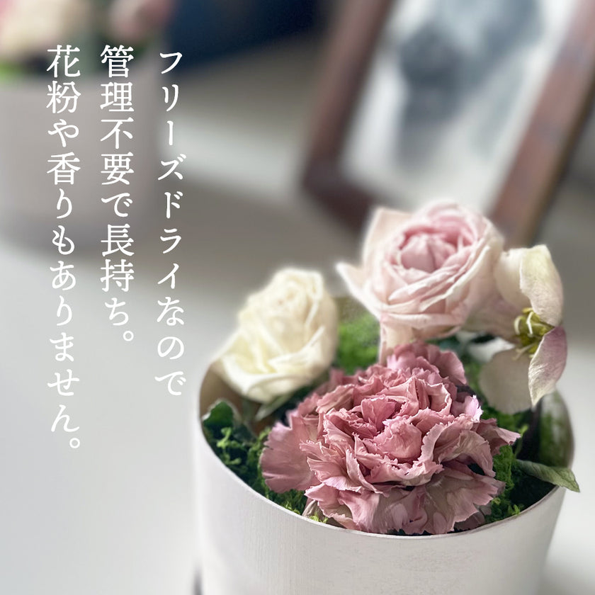 水のいらない花 ゼロフラワー「お供え花　こころん」１対