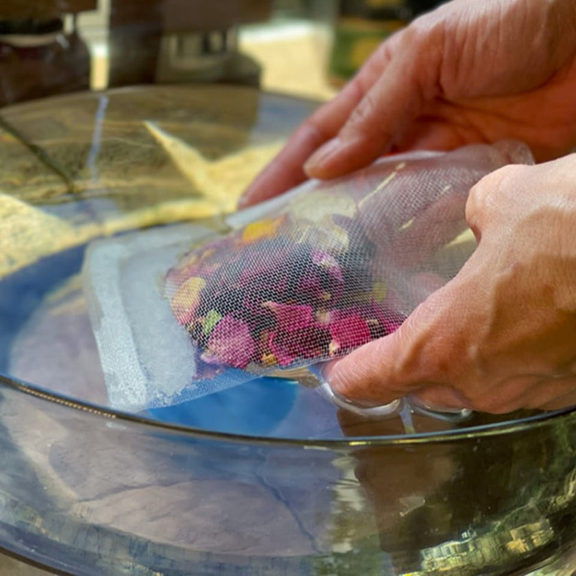 【数量限定】Re:Flower Bath 「ROSE」フリーズドライフラワーバス｜お湯の中で、もう一度咲く花 ｜自然派 「フラワーバス体験セット」