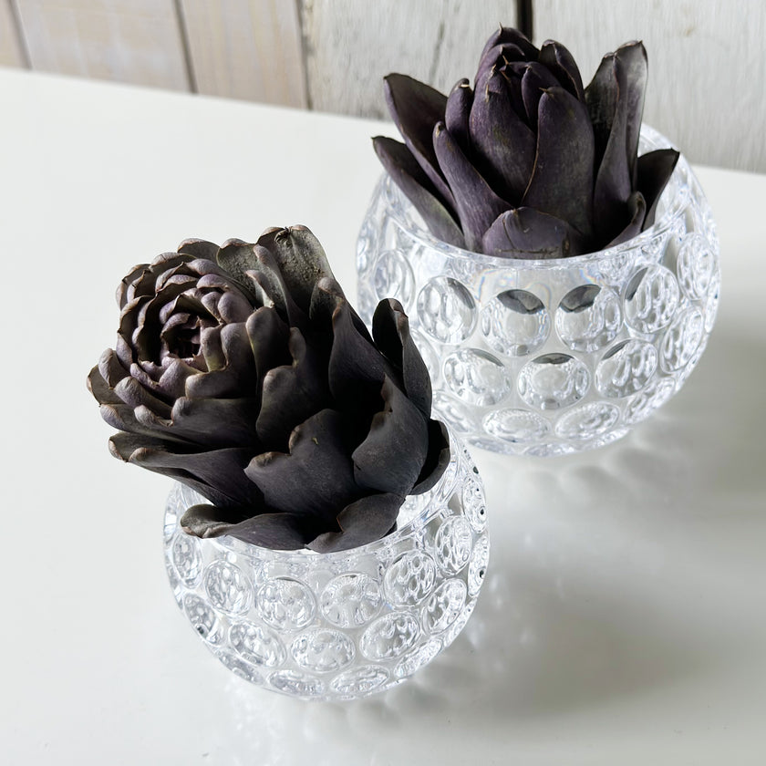 一輪の花と器　煌めき